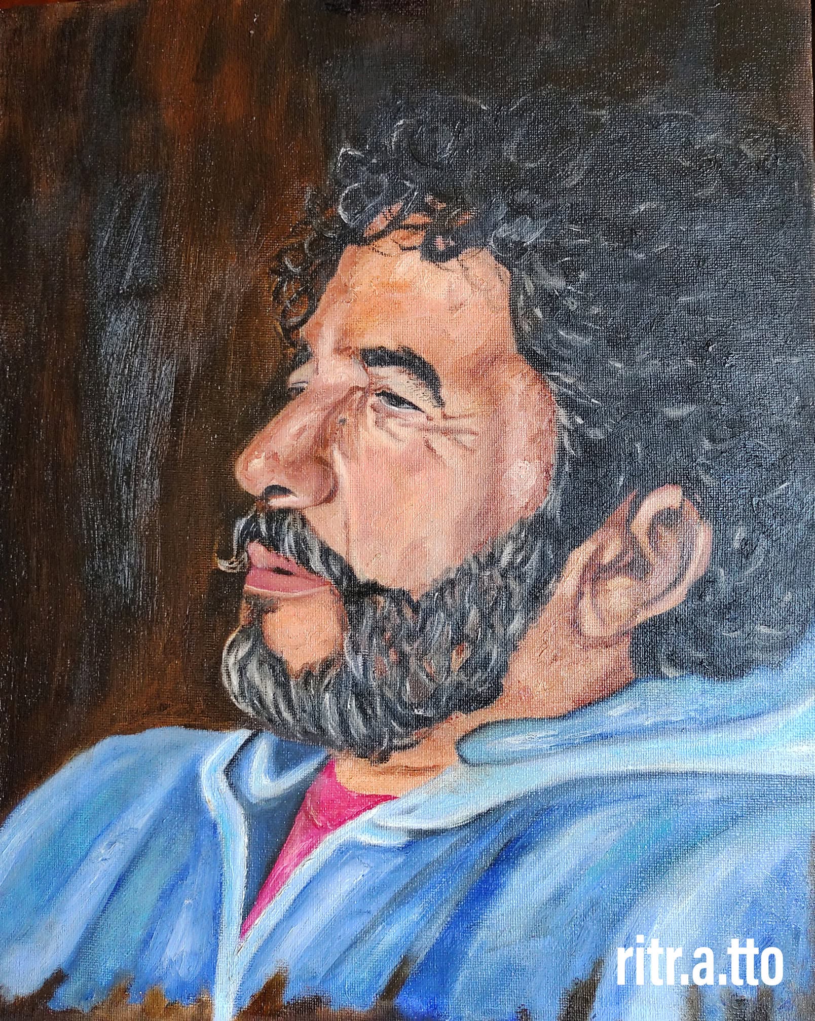 Arte Tradicional Retrato Por Encargo