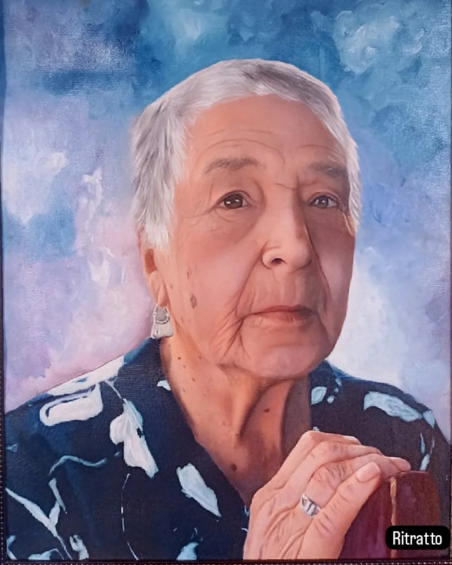 Cuadro Pintado A Mano Regalo Familiar