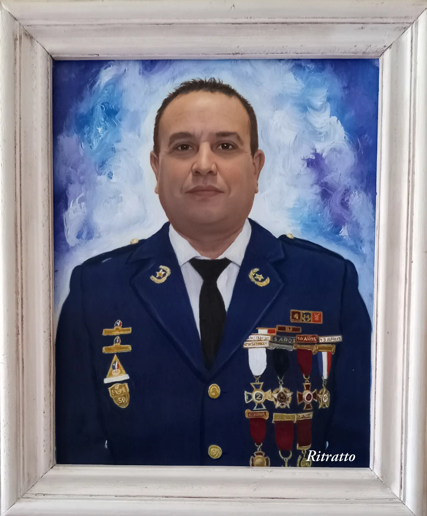 Obra De Arte Personalizada Familia